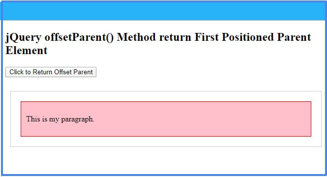 jquery-offsetparent-method