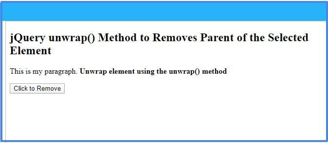 jquery-unwrap-method