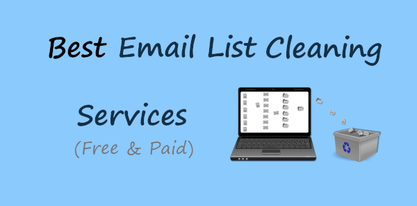 10+ Best Email List Cleaning Service (FREE & Paid)