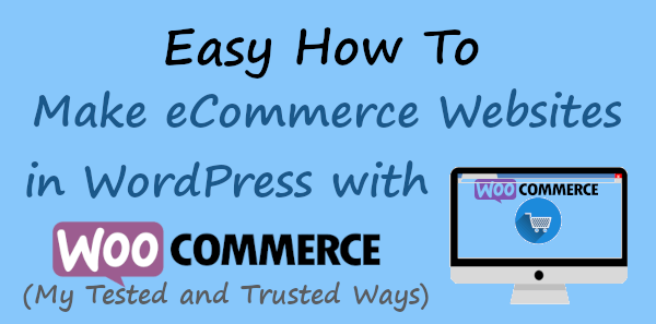How to Make ECommerce Website in WordPress