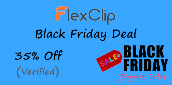 FlexClip Black Friday Deal: Get 40% Off