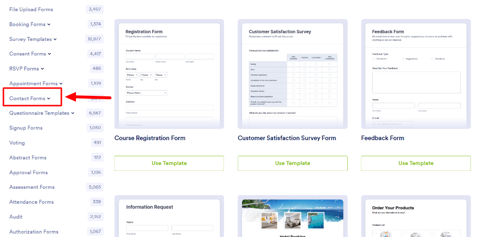Choosing between Classic and Card form layouts in Jotform